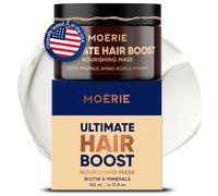 Moerie Mascarilla hidratante cabello Mineral crece pelo y reparación capilar - tratamiento hidratante cabello - cabello más largo y grueso- producto vegano - sin parabenos ni silicona - 100 ml