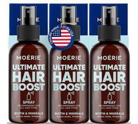 Moérie Ultimate Hair Boost Spray Diseñado para Fortalecer & Restaurar la Salud Capilar - Serum Capilar 100% Natural con más de 100 Vitaminas, Minerales y Aminoácidos - Aroma Fresco - Empaque Triple