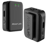 MoerLab Transmisor de audio/micrófono remoto portátil Auracast SoundLinker