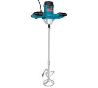 Mörtelrührer Rührwerk,2100W 6 Gang Elektrobetonmischer 0-800rpm,Handheld-Zementmischer,S-förmige Mischkopf, M14 Rührer für Farbe ,Zementschlamm, Beton