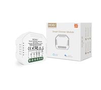 MOES Alexa WiFi Dimmer Interruptor Luz Módulo 2 Gang, Dimmer Inteligente Inalambrico Módulo, Compatible con Smart Life Tuya App, Alexa Google Home, Solo red de 2,4 Ghz e interruptor de reinicio