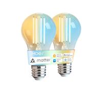 MOES Bombilla Led E27 Inteligent Wifi y Matter 5w 2700K-6500K 400lm Regulable Calida/Blanco Frio, Compatible Con Alexa/Google Home, Apple HomeKit, Smart Things