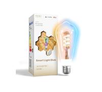 MOES Bombilla Led E27 Inteligent Wifi y Matter 5w RGB 2700K-6500K 400lm Regulable Calida/Blanco Frio, Compatible Con Alexa/Google Home, Apple HomeKit, Smart Things