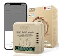 MOES Interruptor Inteligente Wifi, 1 Vía | MINI Smart Switch, Módulo Interruptor, Control Tuya/Smart life APP, Compatible Alexa, Google Home