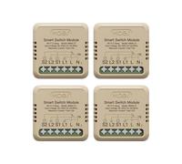 MOES Interruptor Inteligente Wifi,MINI Smart Switch,Módulo Interruptor,Control Tuya/Smart life APP,Compatible Alexa y Google Home,2 Vía