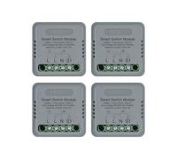 MOES Interruptor Inteligente Zigbee,MINI Smart Switch WiFi,Módulo Interruptor(Zigbee Hub Requerido),Compatible Alexa y Google Home/Control Tuya/Smart life APP,1 Vía