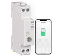 MOES Interruptor WIFI Disyuntor Inteligente Inalámbrico para Riel DIN 1P