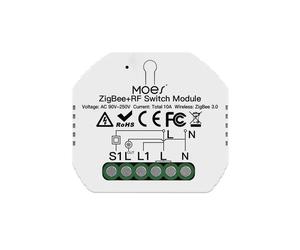 Moes Módulo Interruptor de Luz Inteligente 1 canal - Smart Zigbee + RF433