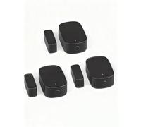 MOES Sensor de Puerta y Ventana Inteligente, Requiere Pasarela ZigBee Tuya, Detector Inalámbrico para Sistema de Alarma y Hogar, Compatible con Smart Life/MOES/Tuya, 3 Unidades