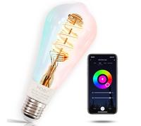 MOES ST64 Bombilla LED Inteligente E27 WiFi 2, 000 horas