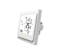 MOES Termostato Inteligente WiFi, Smart Life App Control Remoto para calefacción eléctrica16A Funciona con Alexa Google Home,Solo para Redes de 2.4Ghz,Requiere Cable Neutro