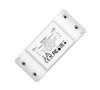 MOES Tuya WiFi Módulo de interruptor de luz inteligente Disyuntor universal 10A, Smart Timer WiFi Control remoto inalámbrico, funciona con Alexa Echo/Google Home, Smart Life App Smart Home