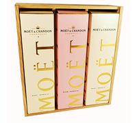 Moet & Chandon - 2 * Impérial Brut/Impérial Rosé en caja - En caja de madera
