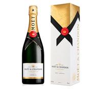 Moët & Chandon Champagne Brut Impérial, 750 ml -Mysecretwine- | Francia, desde 1743, 12.5% Vol., Estuche Incluido, Epernay, Francia, Ocasiones Especiales