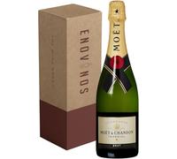 Moët & Chandon Champagne Imperial Brut 12% - Botella de Champan Moet Chandon x 75 cl - ENVIO 24 H - Caja Reforzada - Mejor Selección ENOVINOS THE WINE BRAND