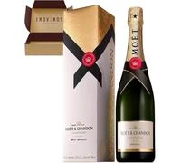 Moët & Chandon Champagne Imperial Brut 12% Con Estuche - Botella de Champan Moet Chandon x 75 cl Con Estuche Especial - ENVIO 24 H - Caja Reforzada - Mejor Selección ENOVINOS THE WINE BRAND