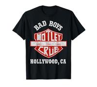 Mötley Crüe Bad Boys Shield Camiseta