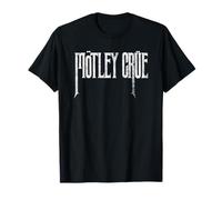 Mötley Crüe - Distressed Logo Camiseta