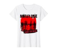 Mötley Crüe - Dogs of War Camiseta, Mujer, Blanco, 3XL