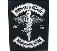 Mötley Crüe Hollywood Parche espalda multicolor