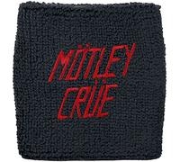 Mötley Crüe Logo - Wristband Unisex Muñequera Negro 80% algodón, 12% Elastano, 8% poliéster