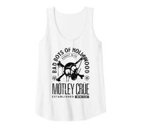 Mötley Crüe - Sunset Skull On White Camiseta sin Mangas, Mujer, Blanco, XL