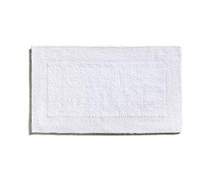 Möve - Alfombrilla de baño tuftada de 100% algodón, 60 x 100 cm, Blanco Nieve