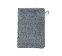 Möve Bamboo Luxe - Guante de baño de 60% algodón, 40% Viscosa de Pulpa de bambú, 15 x 20 cm, Gris Piedra