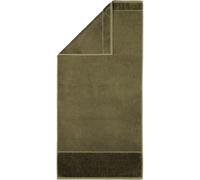 Möve Bamboo Luxe - Guante de baño de 60% algodón, 40% Viscosa de Pulpa de bambú, 20 x 15 cm, Oliva