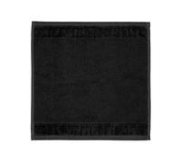 Möve Bamboo Luxe paño de jabón, Negro, 30 x 30 cm