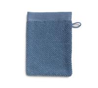 Möve Bliss - Manopla de baño (20 x 15 cm, 100% algodón), color azul