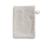Möve Bliss - Manopla de baño (20 x 15 cm, 100% algodón), color gris plateado