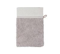 Möve Brooklyn Uni - Guante de baño de 85% algodón, 10% Viscosa, 5% Lino, 20 x 15 cm, Cachemira