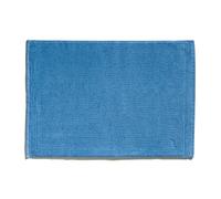 Möve Ducha supermullida vorlage con einge webtem Logo, algodón, Cornflower, 50 x 70 x 1 cm