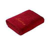 Frottana 061578958075_80200 Pearl - Toalla de Sauna (algodón 100%), Color Rojo