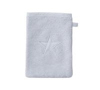 Möve Stars - Manopla de baño (20 x 15 cm), Color Plateado
