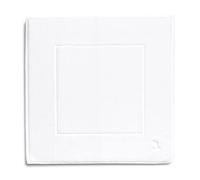 Möve Superwuschel - Alfombrilla de baño de 100% algodón, 60 x 60 cm, Blanco Nieve