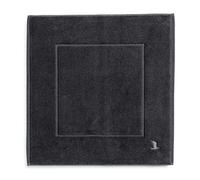 Möve Superwuschel - Alfombrilla de baño de 100% algodón, 60 x 60 cm, Gris Oscuro