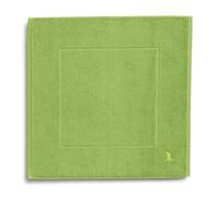 Möve Superwuschel - Alfombrilla de baño de 100% algodón, 60 x 60 cm, Verde peridoto