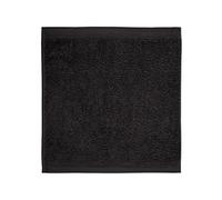 Möve Superwuschel - Franela (30 x 30 cm, 100% algodón), Color Negro