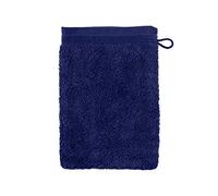 Möve Superwuschel - Guante de baño de 100% algodón, 20 x 15 cm, Azul mar Profundo