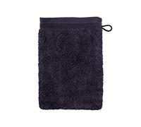 Möve Superwuschel - Guante de baño de 100% algodón, 20 x 15 cm, Gris Oscuro