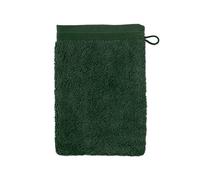 Möve Superwuschel - Guante de baño de 100% algodón, 20 x 15 cm, Verde ciprés