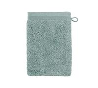 Möve Superwuschel - Guante de baño de 100% algodón, 20 x 15 cm, Verde té
