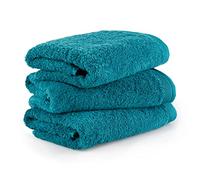 Möve Superwuschel - Juego de Toallas (3 Toallas Fabricadas en Alemania, 100% algodón, Lagoon, 3 x 50 x 100 cm)