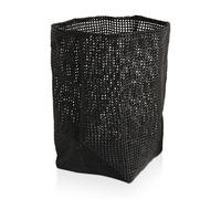 Möve Tubo Cesta Grande, Negro, 33 x 33 x 51 cm