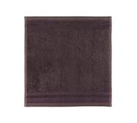 möve Wellbeing - Toalla (30 x 30 cm, 85% algodón orgánico, 15% Lino), Color Lavanda