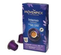 10 cápsulas de café INTENSO ESPRESSO en cápsulas de aluminio de Mövenpick