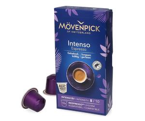 Mövenpick | Intenso Espresso - 10 cápsulas para Nespresso®