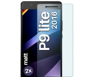 moex 2X OneFlow Cristal extrafuerte antirreflejos para Huawei P9 Lite Lámina extrafuerte para Cristal | Lámina Protectora de Pantalla de Vidrio auténtico| El Mejor Ajuste y la protección óptima